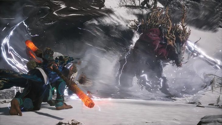 Black Myth: Wukong là Tôn Ngộ Không làm náo loạn làng game thế giới- Ảnh 1. Black Myth: Wukong là Tôn Ngộ Không làm náo loạn làng game thế giới- Ảnh 1.